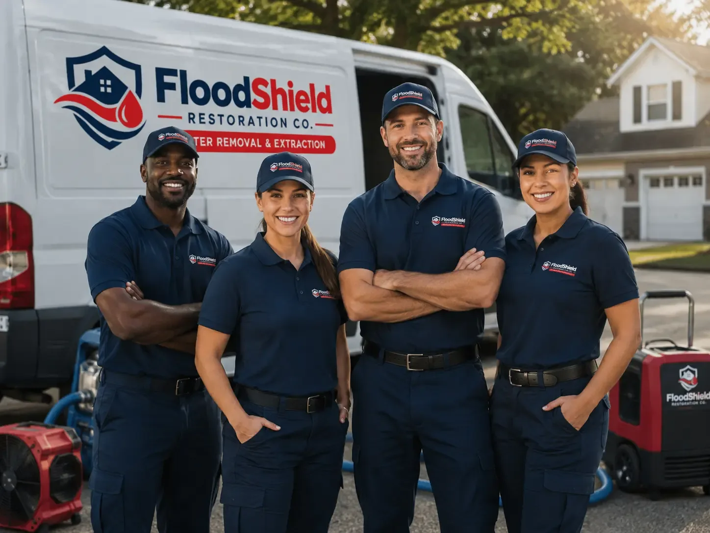 Flood Damage Restoration company in Lake, WV